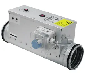 Elektrický potrubní ohřívač vzduchu ECH-NI-PTX/PSX