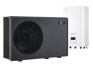 Tepelné čerpadlo LG Therma V R290 monoblok 9kW 3f HM093HFX+HN1639HC (novinka 2025)