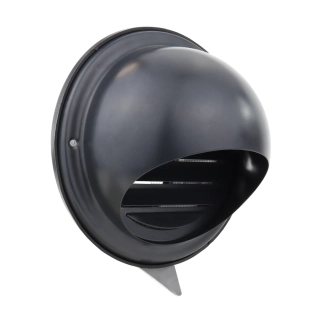 Větrací mřížka se sítem SUPER BLACK (nerez)