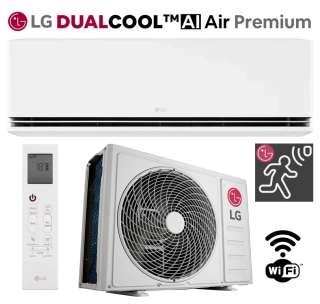 Klimatizace LG DUALCOOL AI Air Premium (novinka 2025)